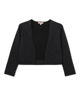 TOCCA 【接触冷感・UVカット・洗える】AIRY BOLERO ボレロ ラメ×ブラック系7