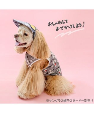 PET PARADISE スヌーピー サングラス タンクトップ 中型犬 大型犬 グレー