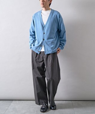 CRAFT STANDARD BOUTIQUE ドライニットカーディガン Grayish Blue