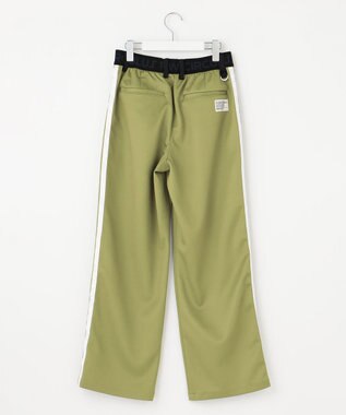 PW CIRCULUS 【WOMEN】イージーワイドパンツ ゴルフウェア レディース カーキ系