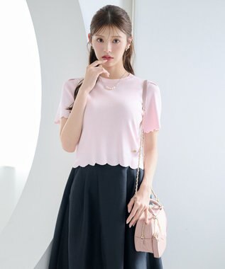 TOCCA 【八木アリサさん着用】WITH CLARISSE 2WAY NYLONBAG ミニボストンバッグ ピンク系