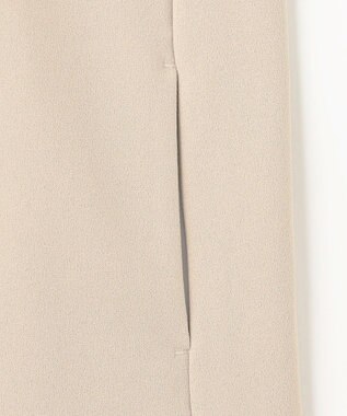 ANY 【洗濯機可】カットジョーゼットジレ サンドベージュ