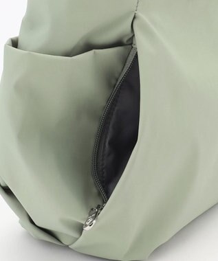 Y'SACCS 【ナイロンタフタ】トラベルショルダー mini ライトグリーン