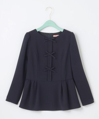 TOCCA 【消臭＆洗える】SUNNY ブラウス ネイビー系