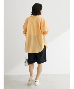 Green Parks 綿麻混ハーフパンツ Black