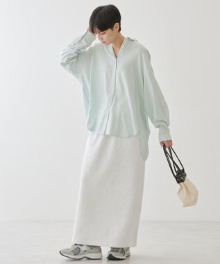 AMERICAN HOLIC サラックールバックタックシャツ Mint