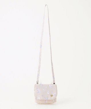 ANY KIDS 夢カワ ポケット ポシェット ピンクベージュ