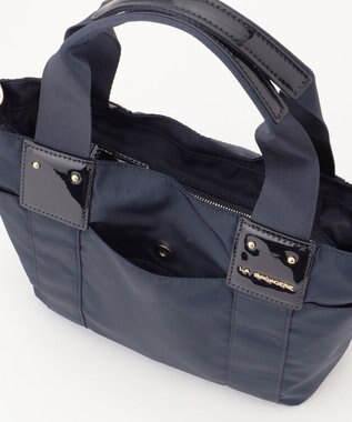 LA BAGAGERIE 2WAYナイロンミニトート ネイビー