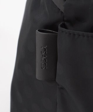 Y'SACCS Polka Dots　パイピングポケットコンパクトリュック ブラック