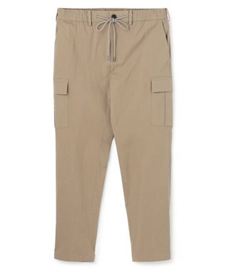 JOSEPH HOMME 【新素材】ドライナイロンストレッチ　ドローコード付きカーゴパンツ / PEGG CARGO ベージュ系