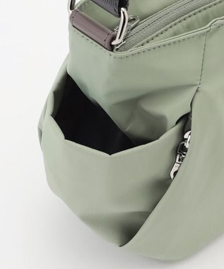 Y'SACCS 【ナイロンタフタ】トラベルショルダー mini ライトグリーン