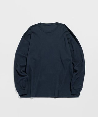 LENO CREWNECK PULLOVER《UNISEX》クルーネックカットソー NAVY