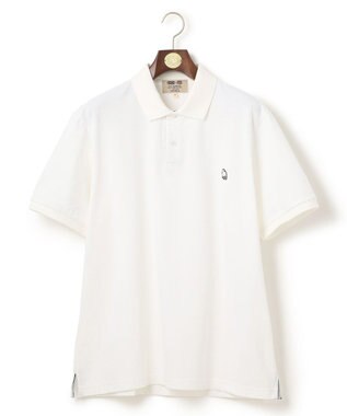 J.PRESS MEN 【KING SIZE】【大人気 / 10色展開】バックブル カノコレジメン ポロシャツ ホワイト系