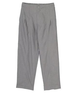 Green Parks ・ＥＬＥＮＣＡＲＥ　ＤＵＥ　センターシームタックパンツ Gray