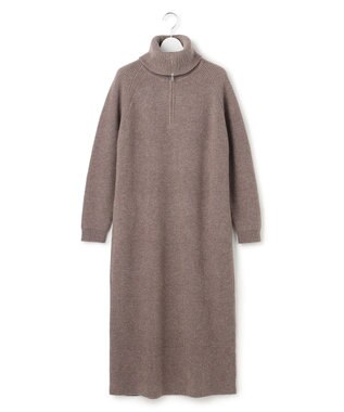 23区 S 【SLOW/一部店舗限定】ソフトウール ニット ワンピース ブラウン系