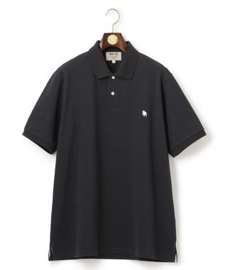 J.PRESS MEN 【KING SIZE】【大人気 / 10色展開】バックブル カノコレジメン ポロシャツ ブラック系