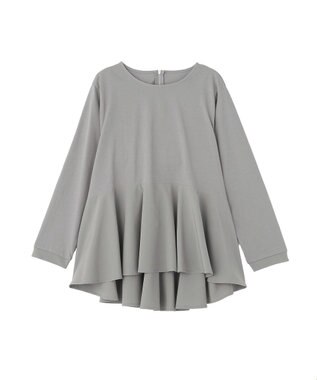 Green Parks ペプラムドッキングプルオーバー Gray