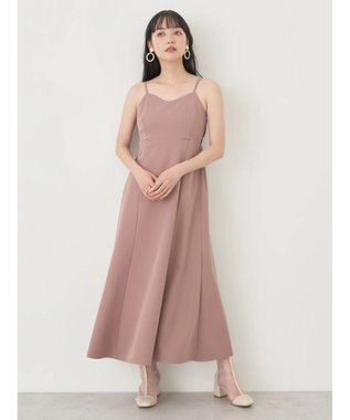 earth music&ecology ＳＥＴ２点ボレロ＋キャミワンピース Dark Pink