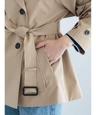 Te chichi ミドルトレンチコート ベージュ