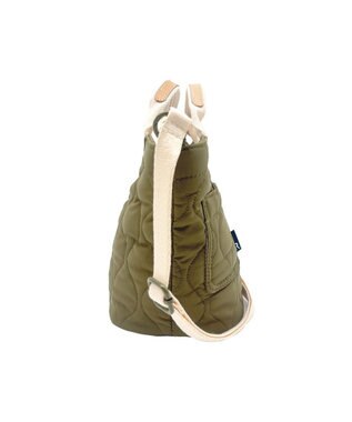 ROOTOTE 3632【軽量コンパクト】SN.べビール―.2way.ミリタリーキルト-A 02：カーキ