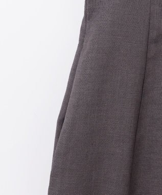 GRACE CONTINENTAL トリアセリネンフレアマキシ チャコール