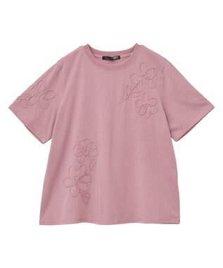 Green Parks ・ＳＵＧＡＲ　ＳＰＯＯＮ　コード刺繍ＴＥＥ