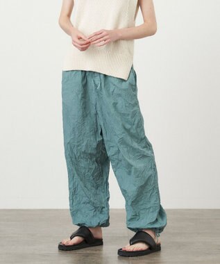 LINEN OXFORD | ストレートパンツ / ATON | ファッション通販 【公式