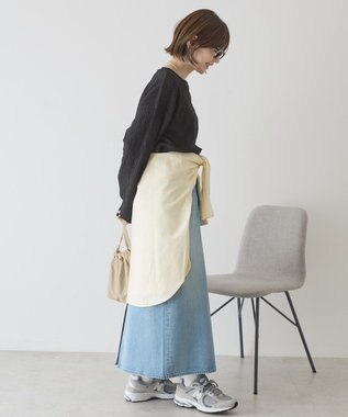 AMERICAN HOLIC 総レースプルオーバー Black