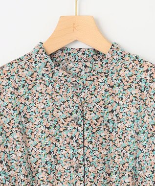 組曲 S ミニフラワープリント ワンピース ピンク系5