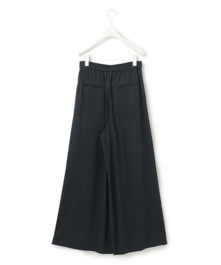 ICB 【洗える】 フィブリルツイル タックパンツ ブラック系