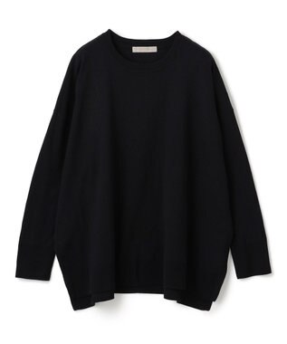 UNFILO マイビューティニット クルーネック ブラック