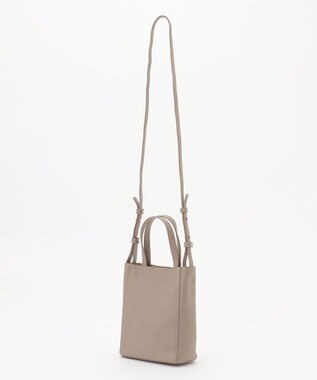 Y'SACCS Y’SACCS×SHIHO　SQUITTY (スクイッティ)レザーミニショルダーバッグ グレージュ