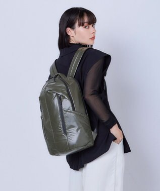 MioFIRANO HERRINGBONE L001 バックパック リュック A4サイズ対応 KHAKI