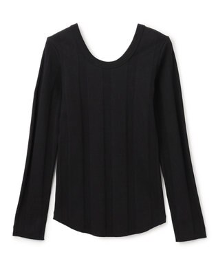 BEIGE， CYRILLE / リブトップス Black