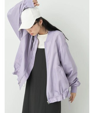 earth music&ecology シャーリングＭＡー１ Lavender