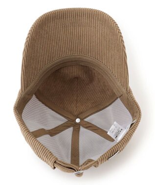 UNFILO コーデュロイ キャップ キャメル