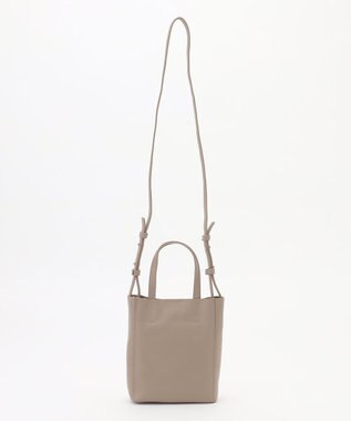 Y'SACCS Y’SACCS×SHIHO　SQUITTY (スクイッティ)レザーミニショルダーバッグ グレージュ