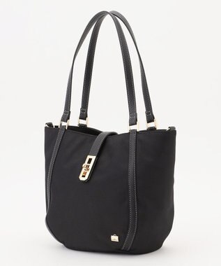 LA BAGAGERIE ポリエステルオックス2wayトート ブラック