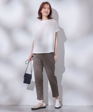 ANY L 【ウエストゴム/ストレッチ】大人の７daysデイリーパンツ グレー系