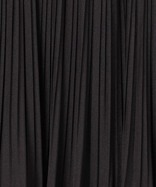 ANY SIS S 【洗える】シャイニープリーツ スカート ブラック