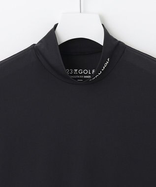 23区GOLF 【MEN】【吸水速乾・UVケア】30デニール インナーカットソー ブラック系