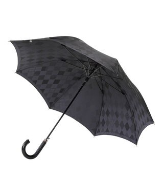 槇田商店 monotone アーガイル ブラック 長傘 クロ