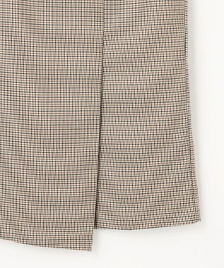 Feroux 【洗える】バックルデザイン タイトスカート ベージュ系2