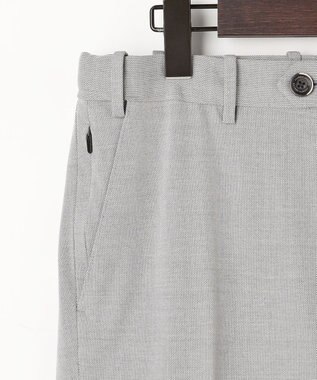 JOSEPH ABBOUD 【ウエストも伸びる!・ストレッチ】 キャリーマン2WAYストレッチ パンツ　26SSモデル ライトグレー系