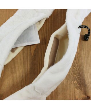 ROOTOTE 8283【スヌーピー】IP.マフルー.ピーナッツ-8W 01：ホワイト