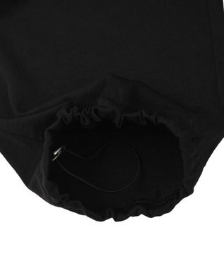 WEGO 【ウエストゴム】サイドベルトカーゴパンツ ブラック