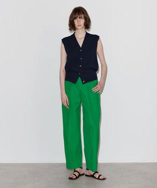 NAVE 【Nave 　洗える】ルピナス コットンニットベスト ネイビー系