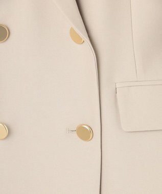 ANY SIS L 【洗える】褒めらレディテーラード ジャケット ライトベージュ