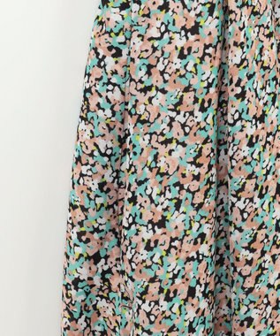 組曲 S ミニフラワープリント ワンピース ピンク系5