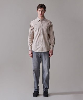 J.PRESS MEN インディゴストレッチデニム パンツ グレー系